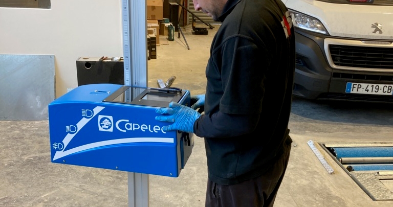 Maintenance réglophare capelec